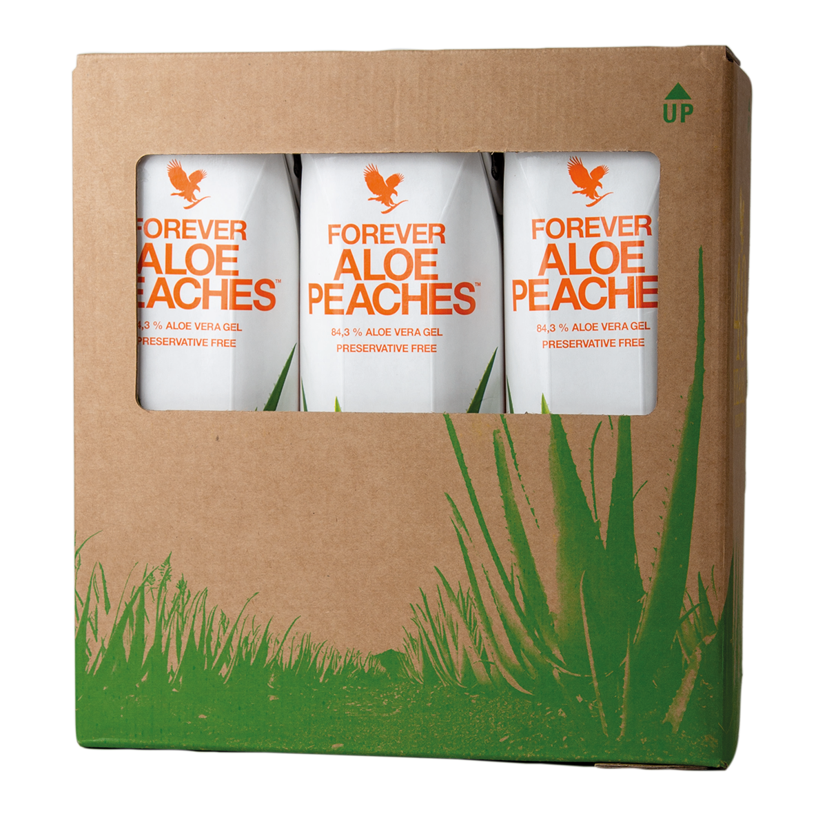 Forever Living Products’ fruity Aloe vera drink is a peachy taste sensation.